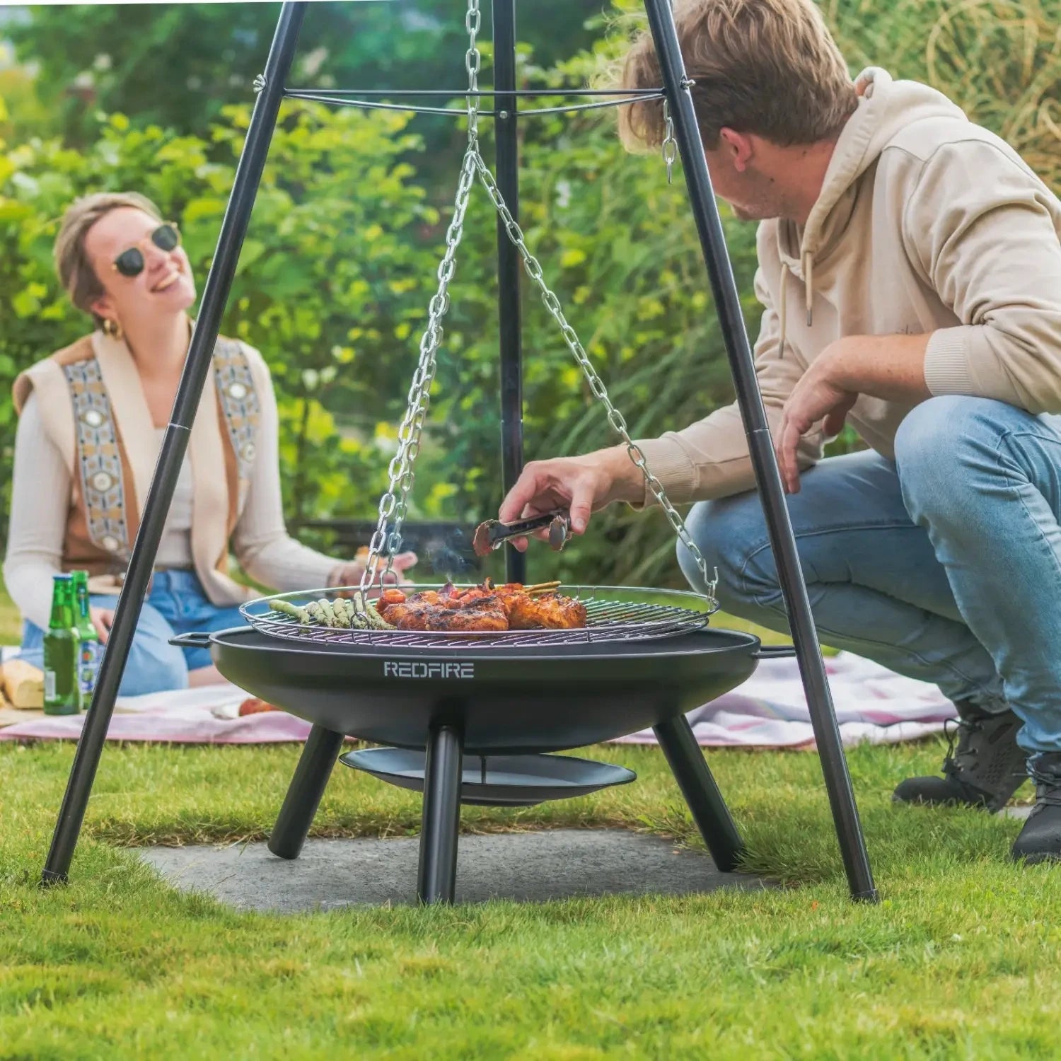 fire pit tripod