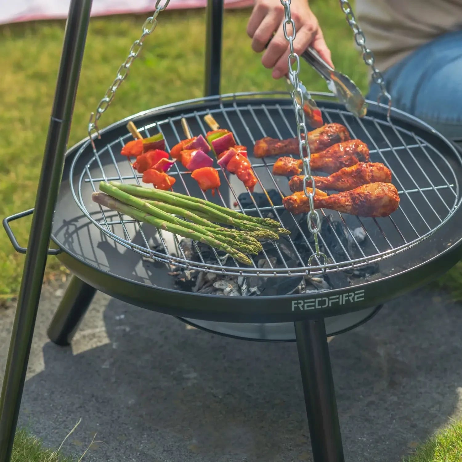 fire pit tripod outdoor