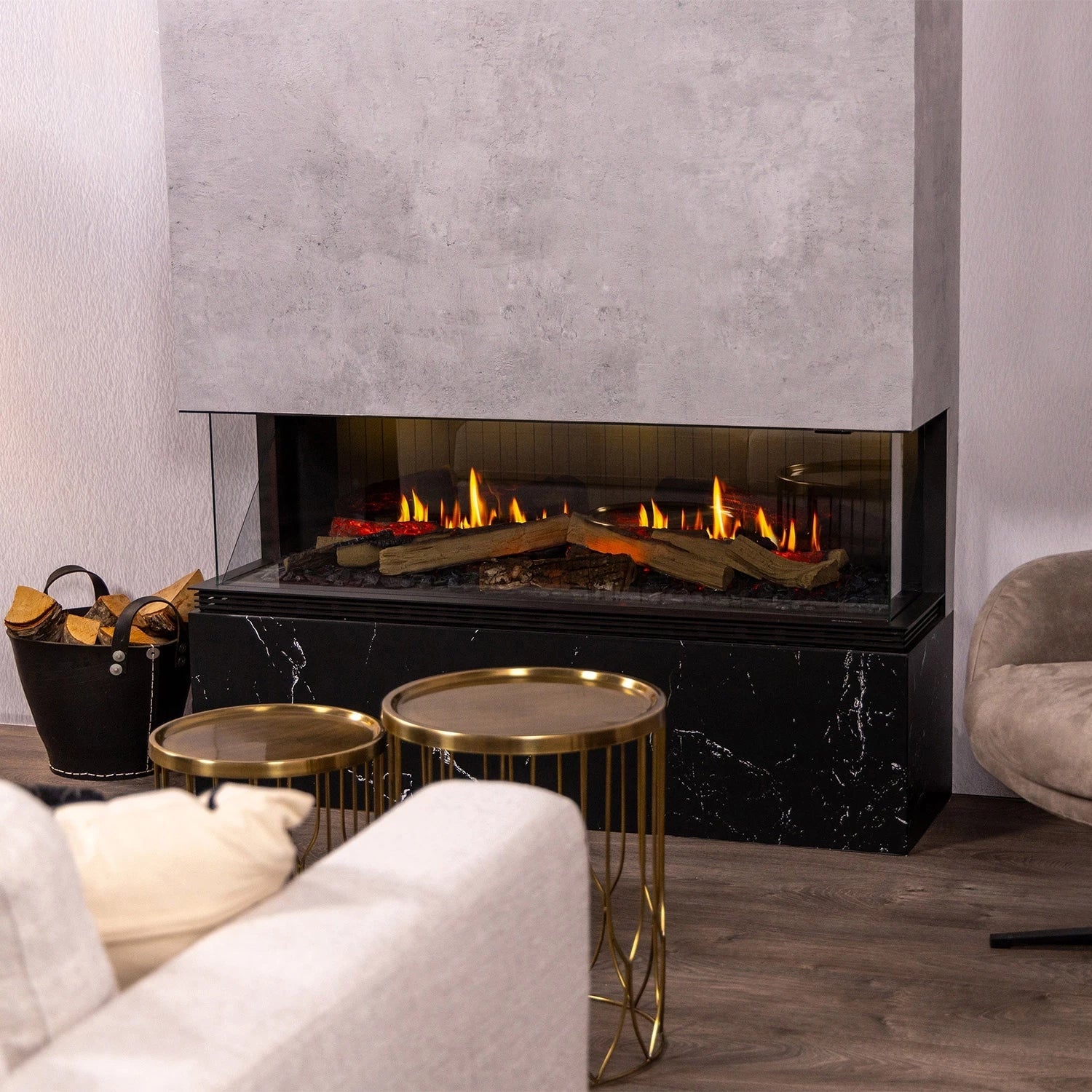 Panoramic Electric Fireplaces