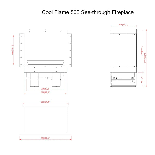 Cool Flame 500 See-through