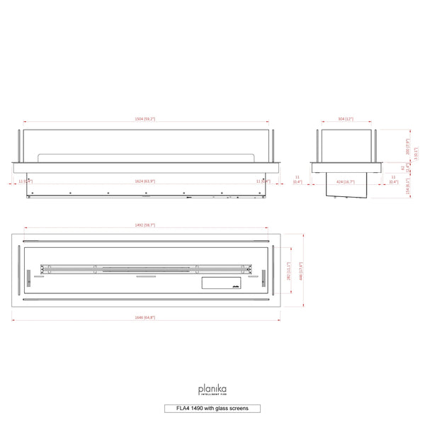 Built-in Profile 1490 - FLA4/FLA4+