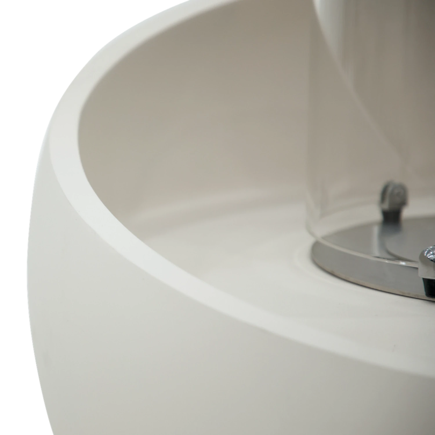 FIRENZE Bioethanol Fire Bowl – Cream White