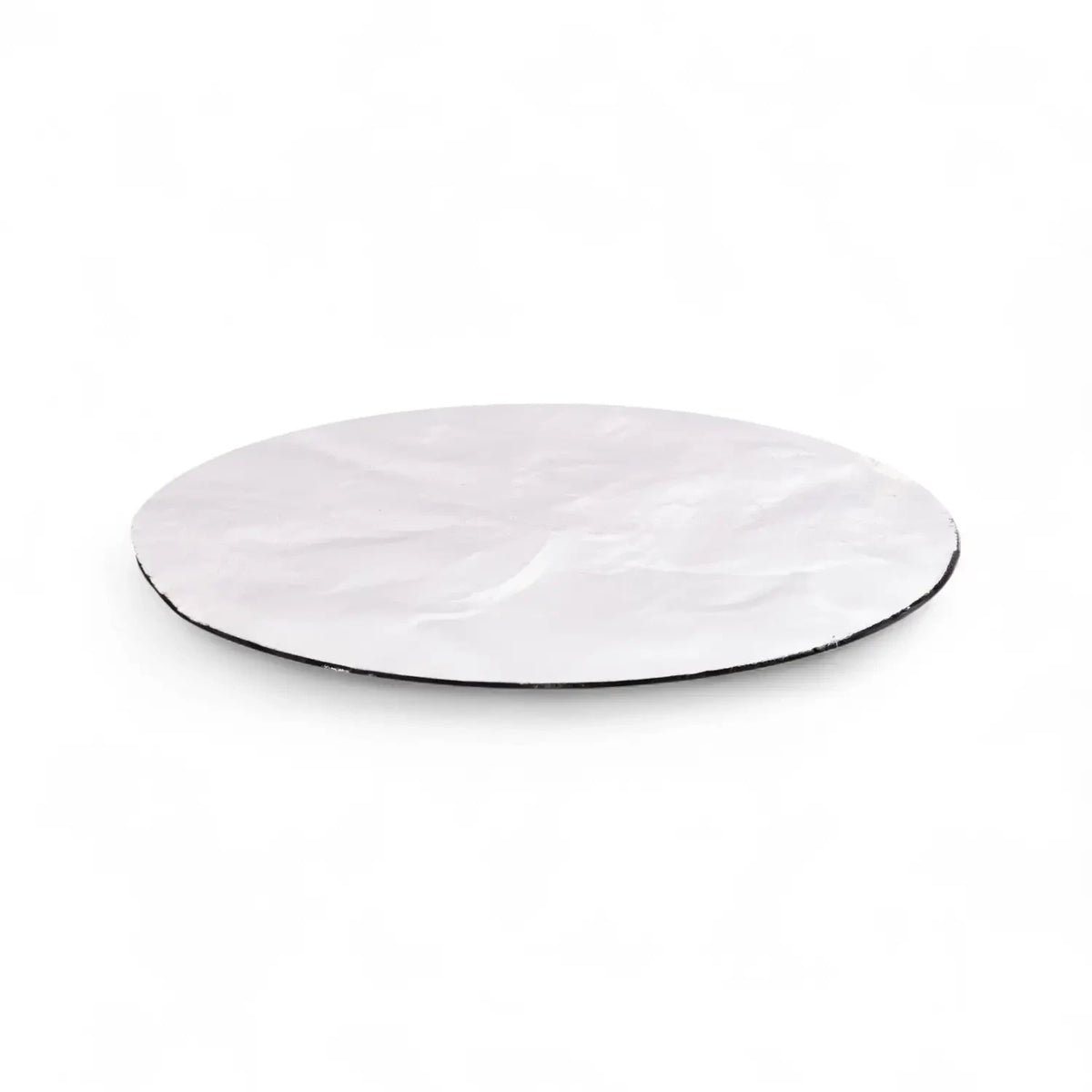 Medium Volcano tabletop fire pit in stainless steel with clean flame