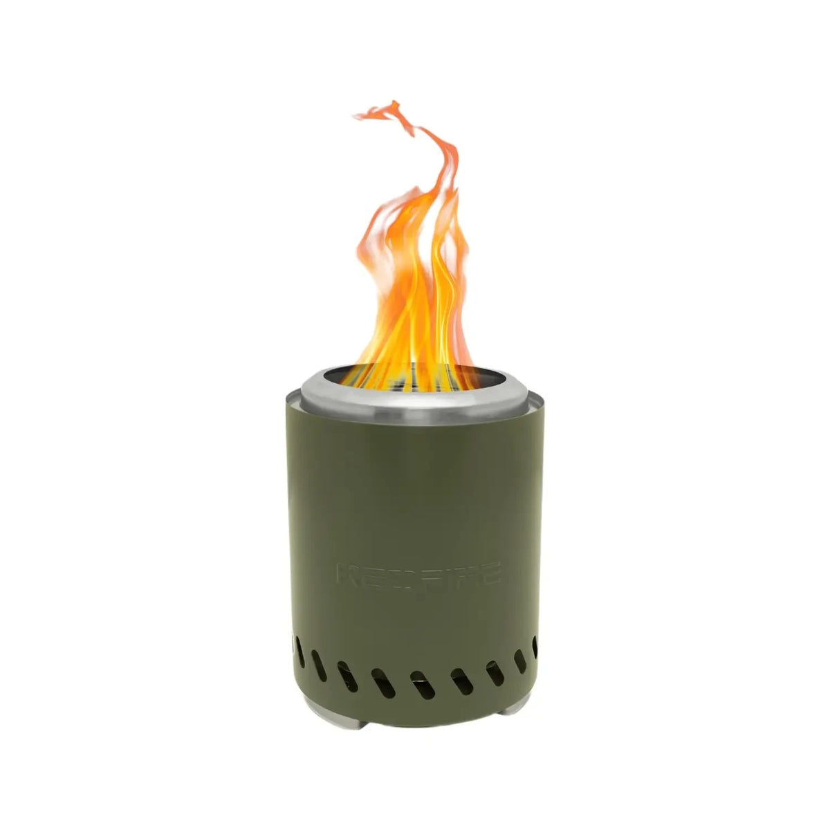 Volcano Pellet Tabletop Fire Pit Medium – Olive Green