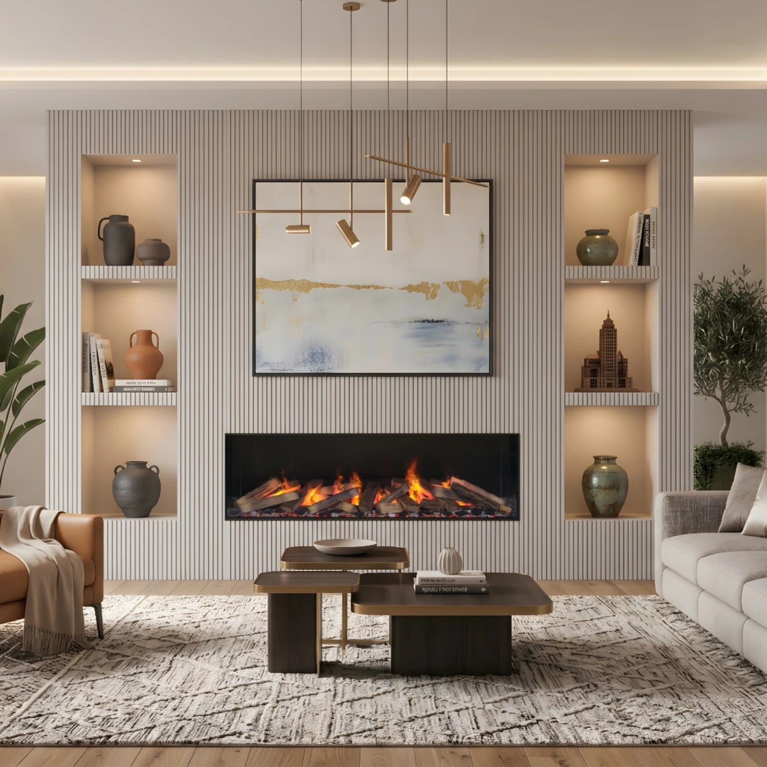 e-MatriX 1300-400 I - Water Vapour Fireplace