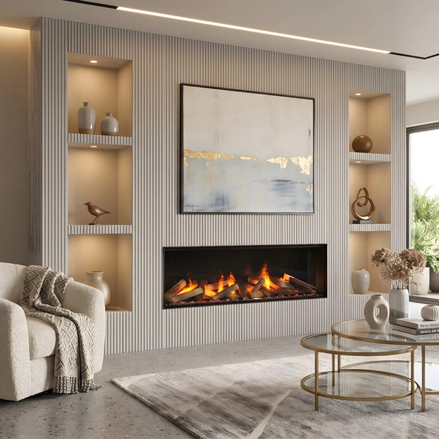 e-MatriX 1300-400 I - Water Vapour Fireplace