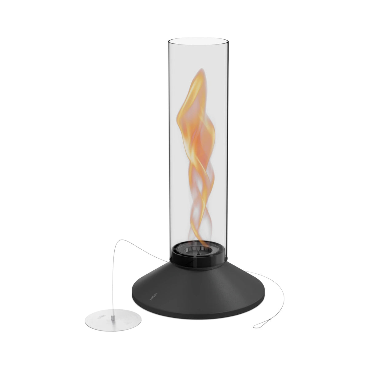 SPIN X 900 Tabletop Fireplace - All Black