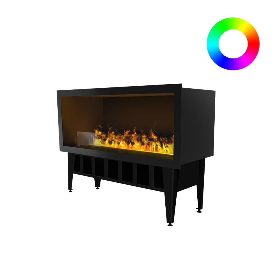 Incanto 1000 WF Multicolour Built-in Water Vapour Fireplace