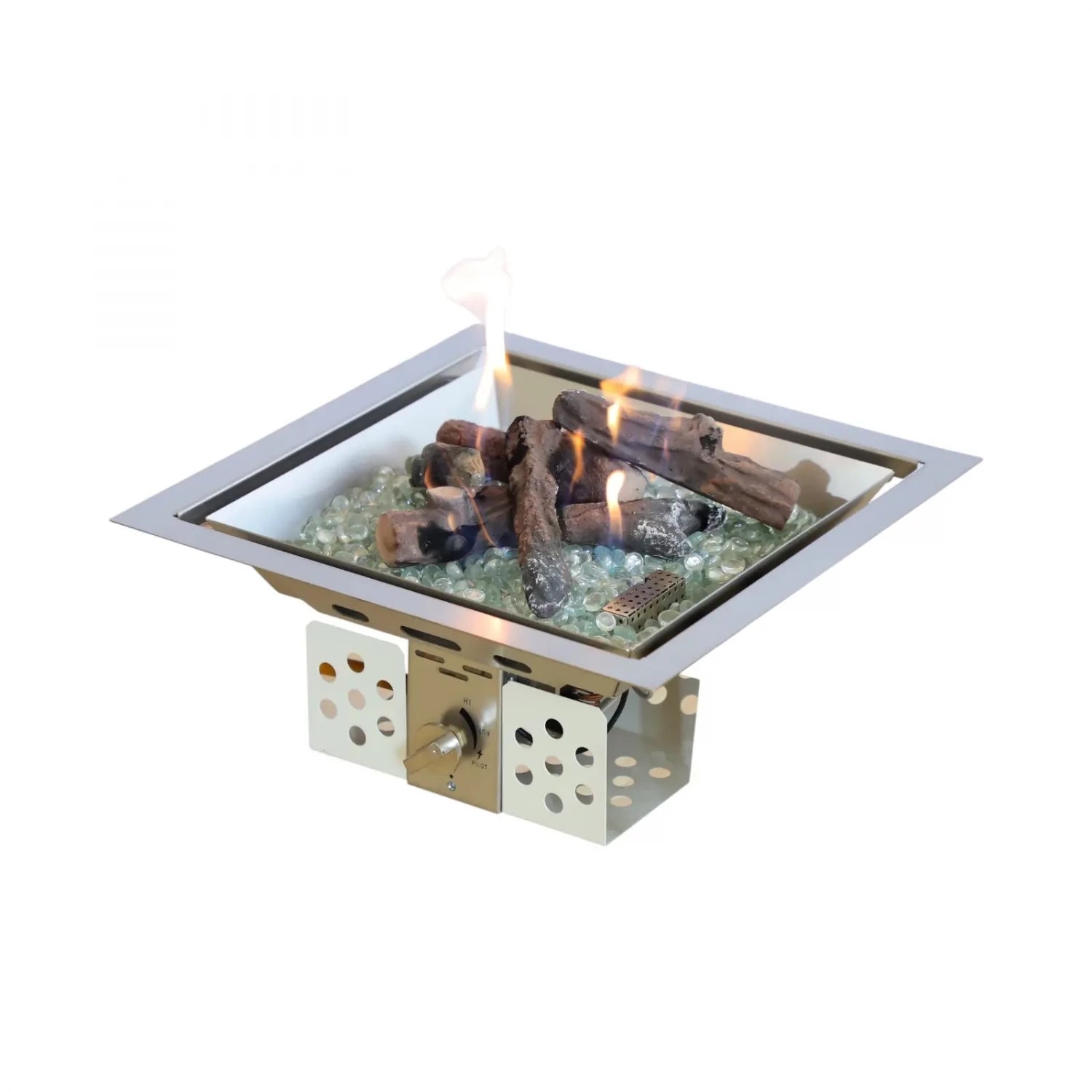 Square Gas Burner - 40 cm