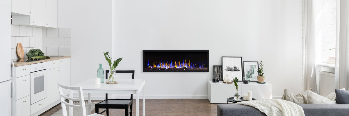 Aflamo Pride Slim 153 cm Electric Fireplace