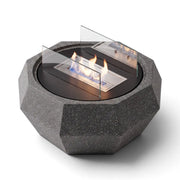NOVA - Granite Black - Outdoor Bioethanol Fireplace
