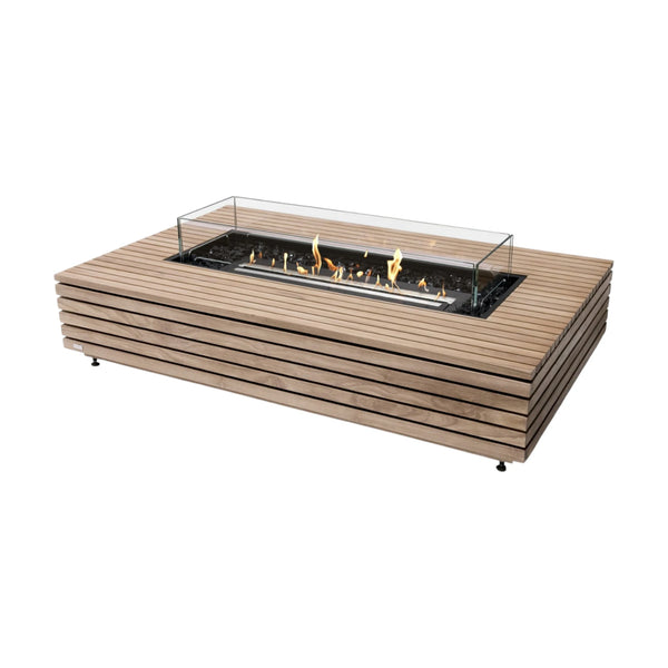 Wharf 65 - Teak Bioethanol Fire Pit