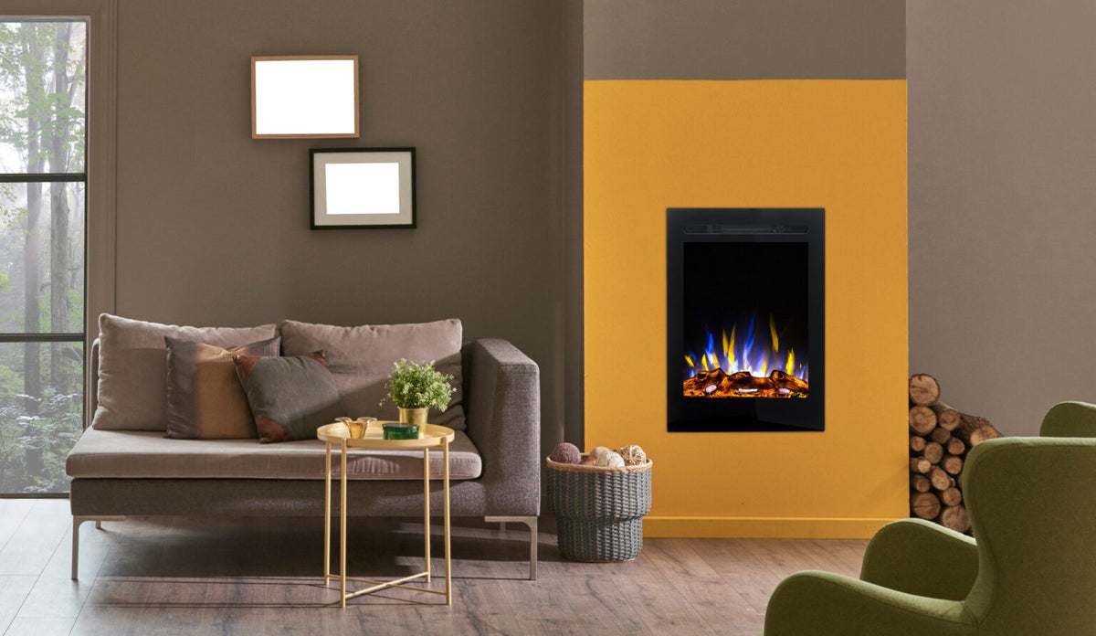 LED Pro Built-in Electric Fireplace - 47 cm