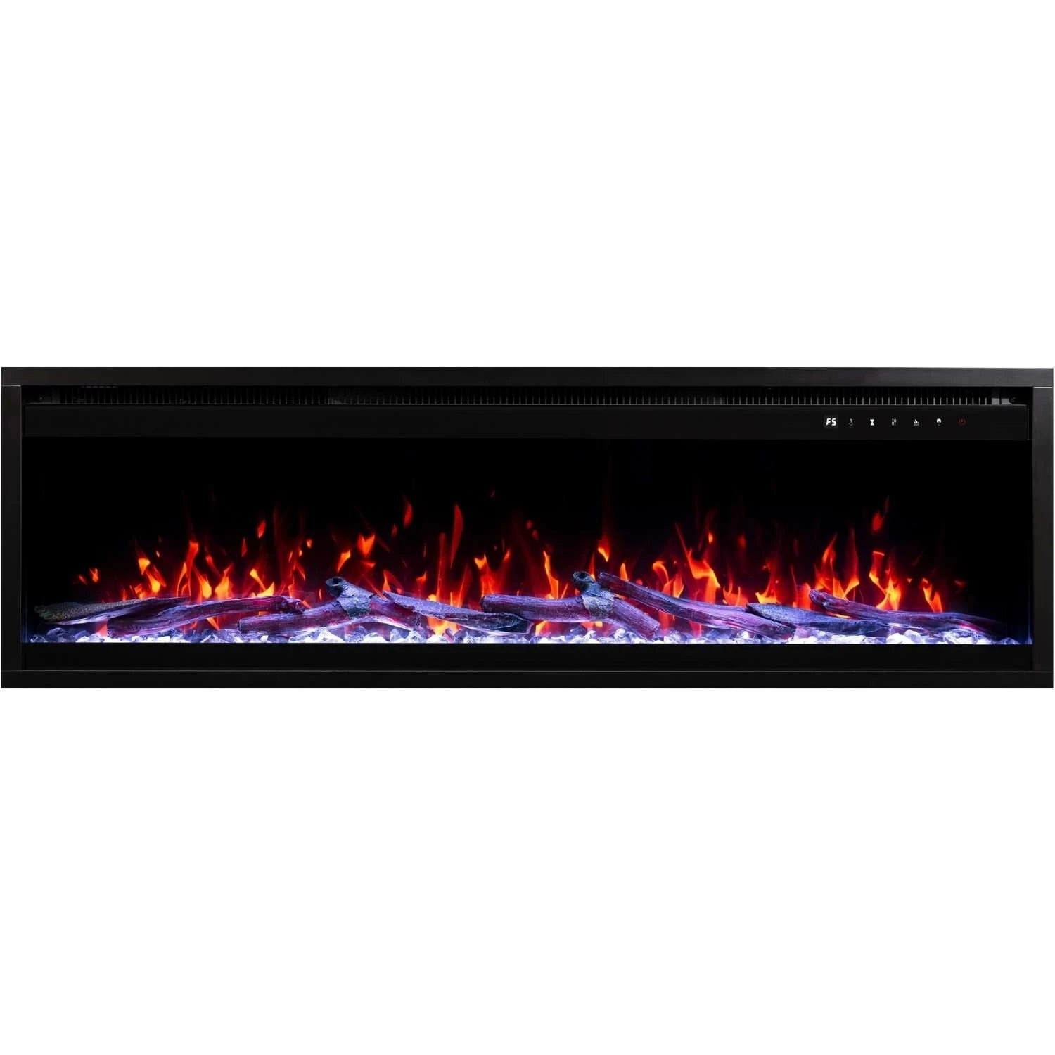 Royal Pro Wall-Mounted Electric Fireplace - 140 cm