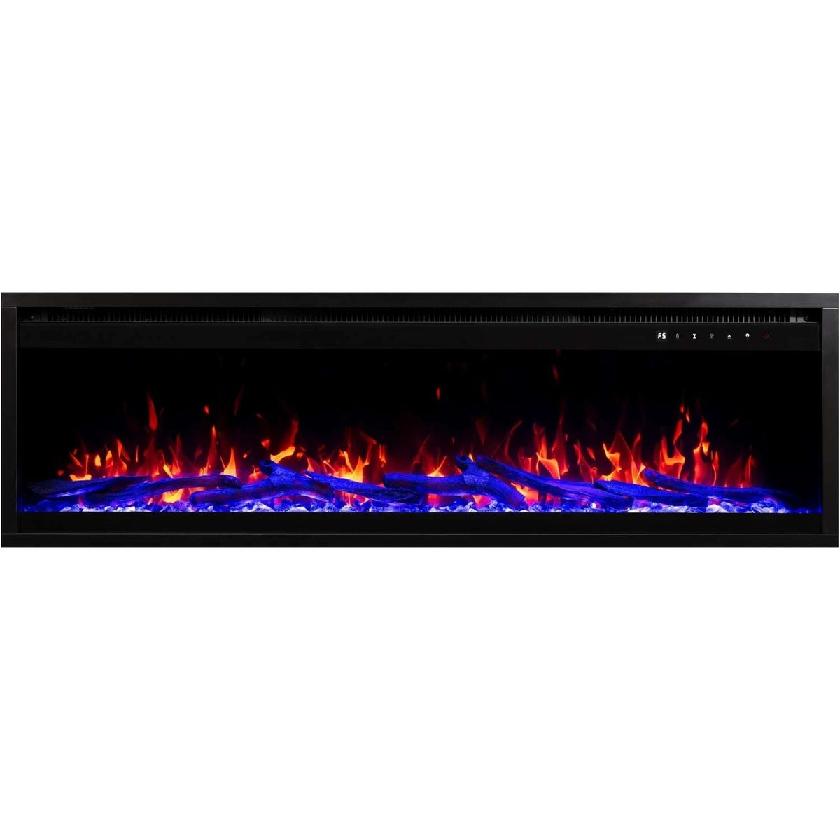 Royal Pro Wall-Mounted Electric Fireplace - 140 cm