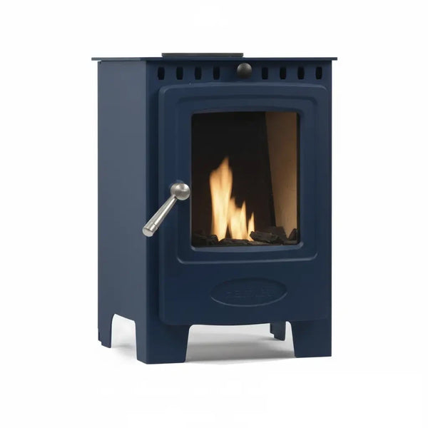 Hamlet Solution 4 Atlantic Blue – Freestanding Bioethanol Stove