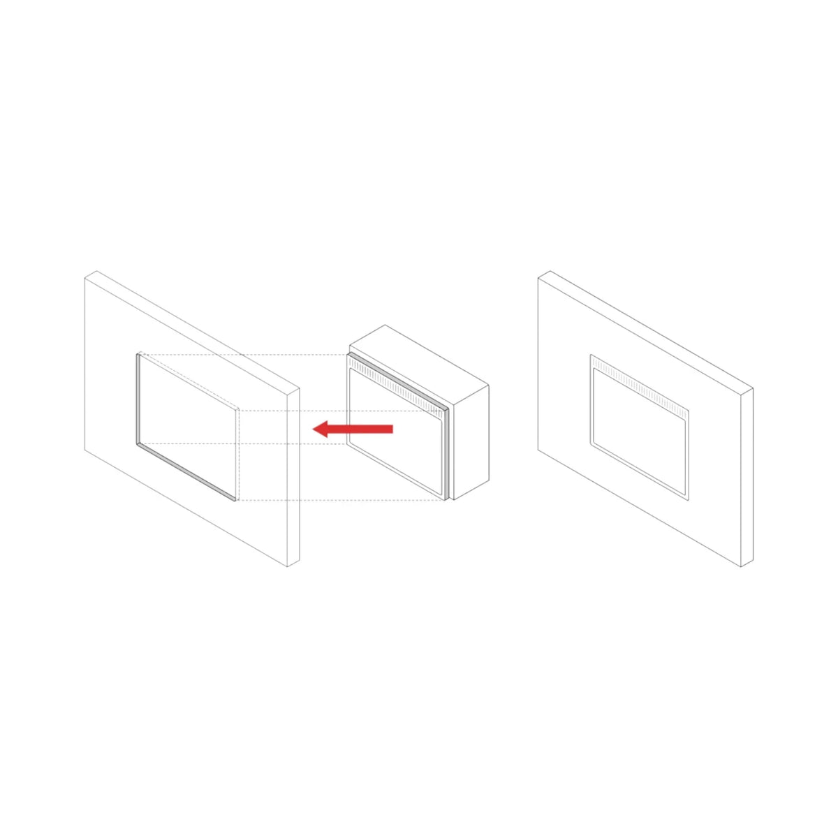 ArtiFlame AF18B - 18" Built-In Electric Fireplace Insert