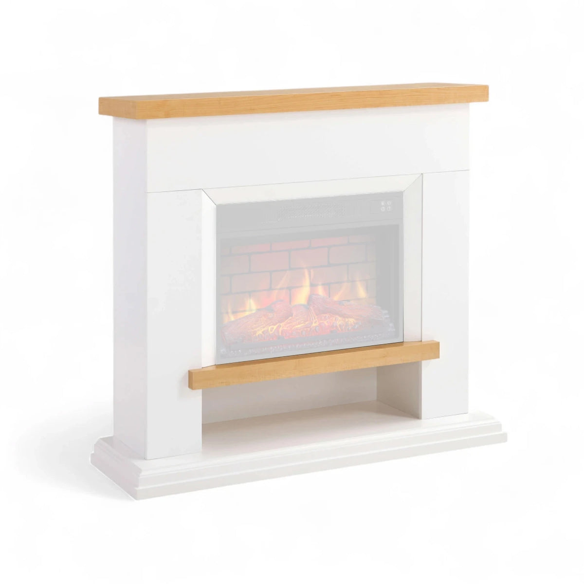 Shelford Fireplace Mantel – White (Frame Only)
