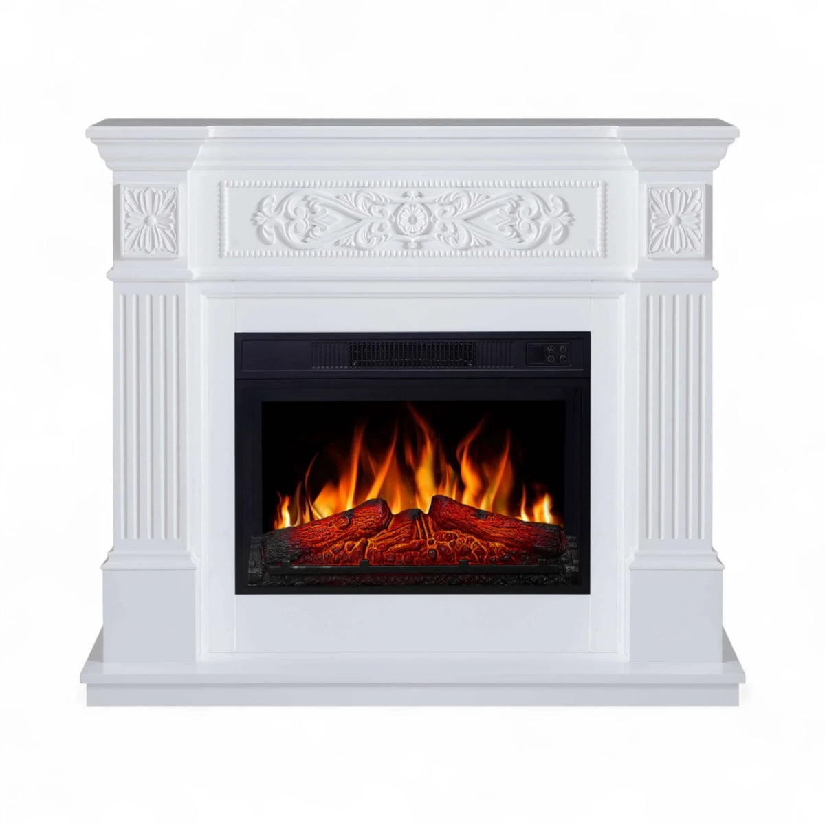 Toscana Electric Fireplace - White