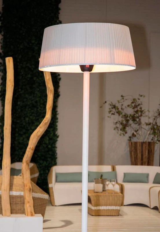 Artix Standing White 2100 Watt Patio heater