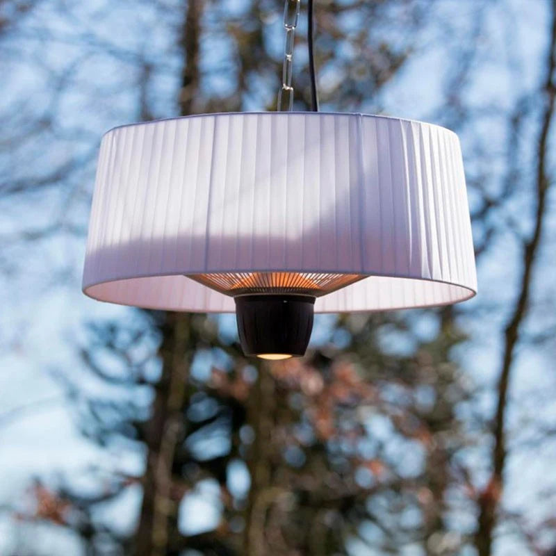 Artix Hanging White 1500 Watt Patio Heater