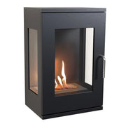Cheyenne Wall-Mounted - Black  Bioethanol Stove Fireplace