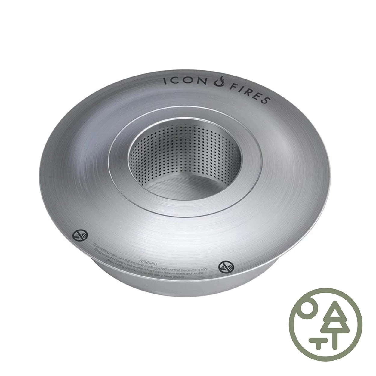 Icon Fires Round Bioethanol Burner
