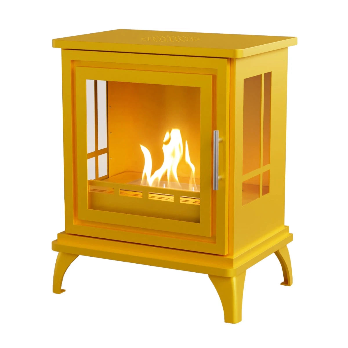 Nashville – Yellow Freestanding Bioethanol Stove