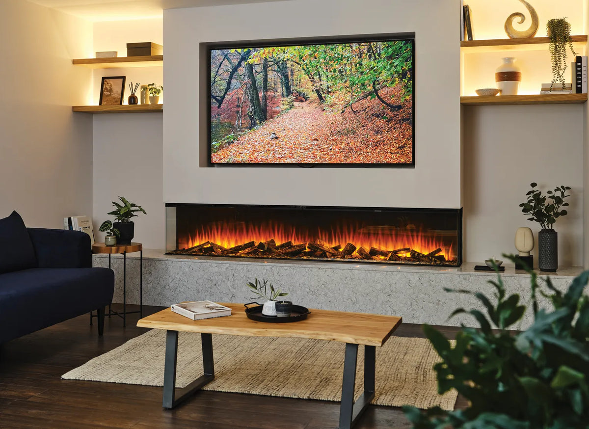 New Forest 2400 - Built-In Electric Fireplace
