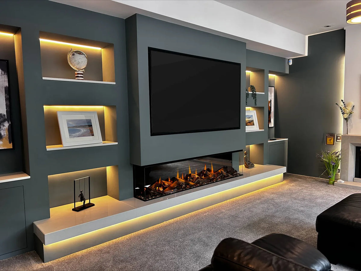 New Forest 2400 - Built-In Electric Fireplace