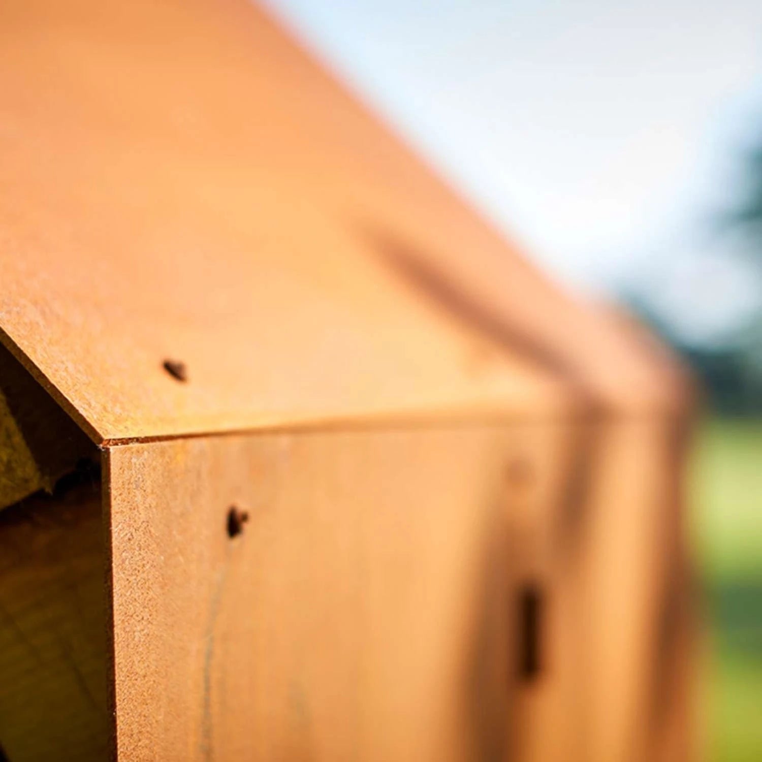 Bruges 2 Houses Log Storage, a practical and stylish way to store firewood in outdoor spaces like gardens and patios