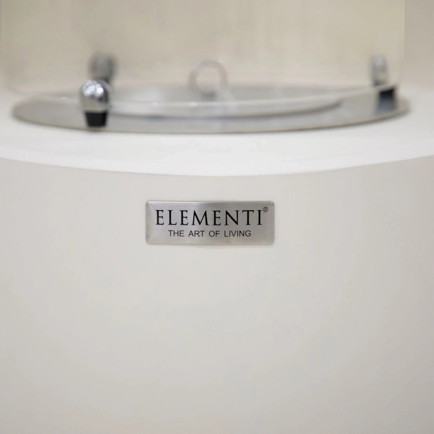 FIRENZE Bioethanol Fire Bowl – Cream White