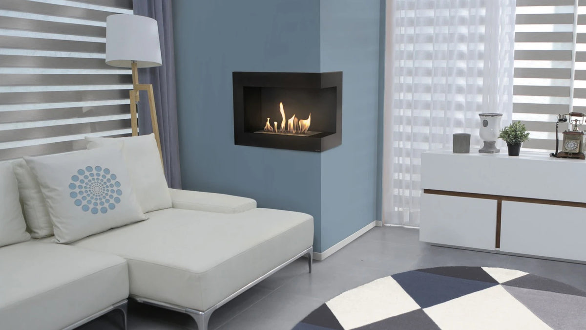 Corner Bio Fireplace 70 cm (Right)