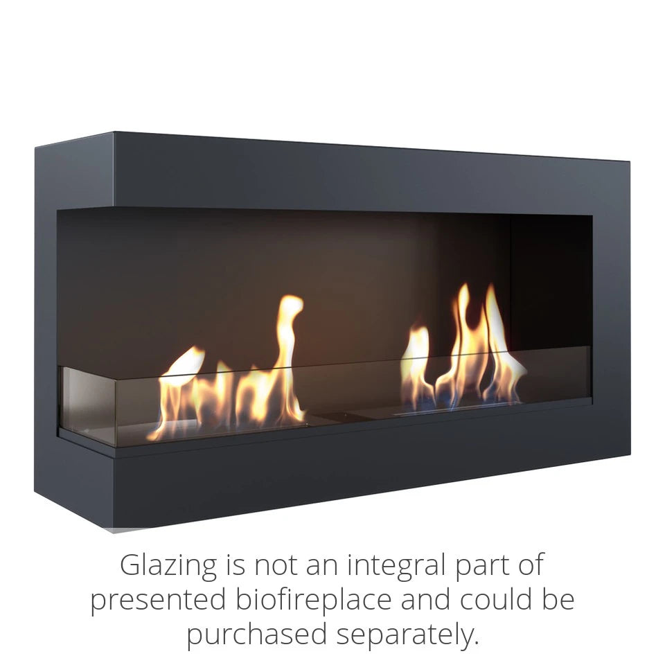 Corner Bio Fireplace 90 cm (Left)