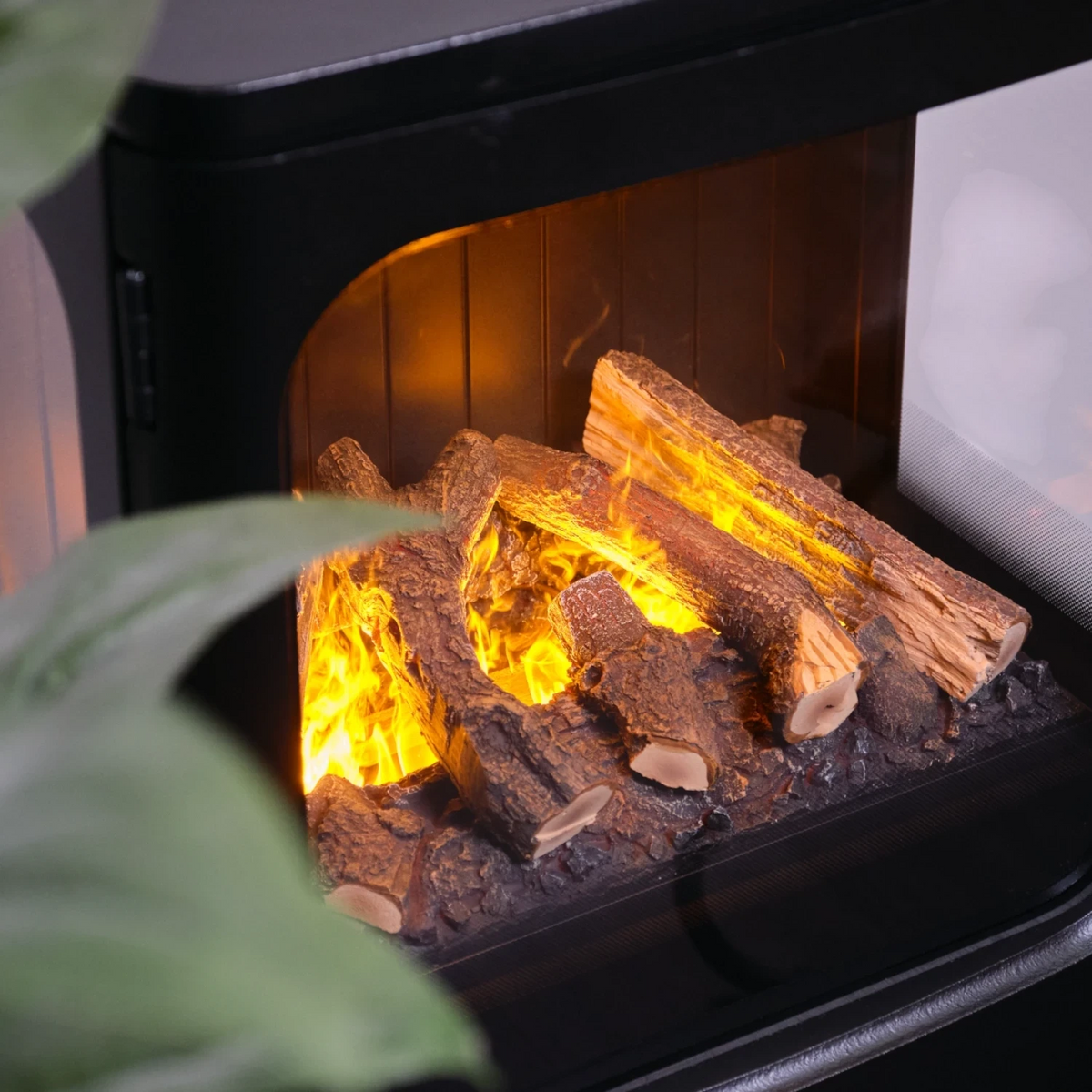 Mapleton 80 – Freestanding Water Vapour Fireplace in Cast Iron