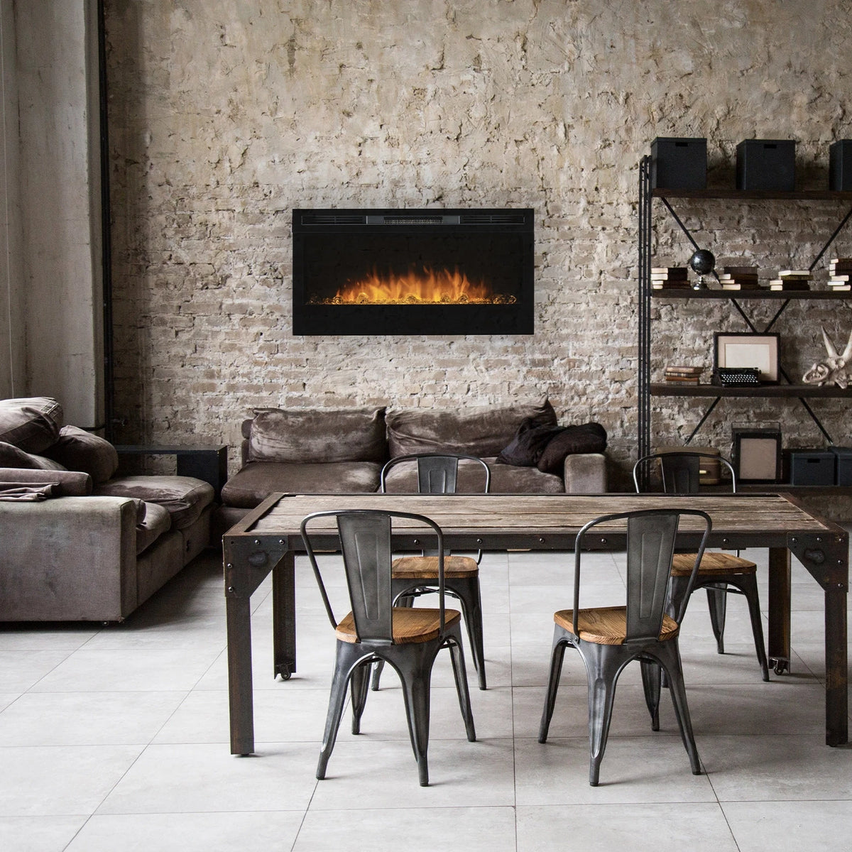 Prism 34" - Optiflame Electric Fireplace