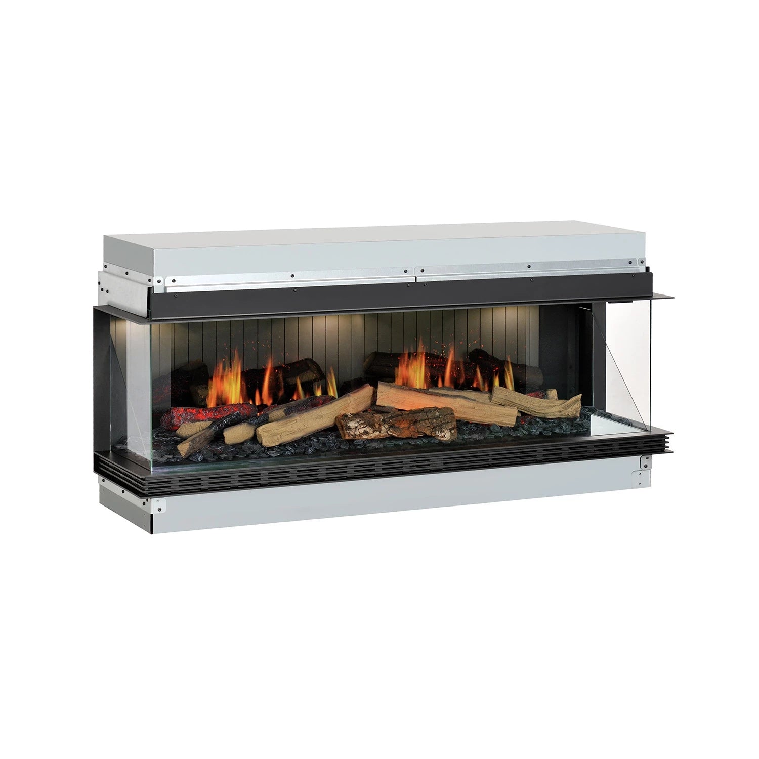 Vista 130 III - 3-sided Built-In Electric Fireplace