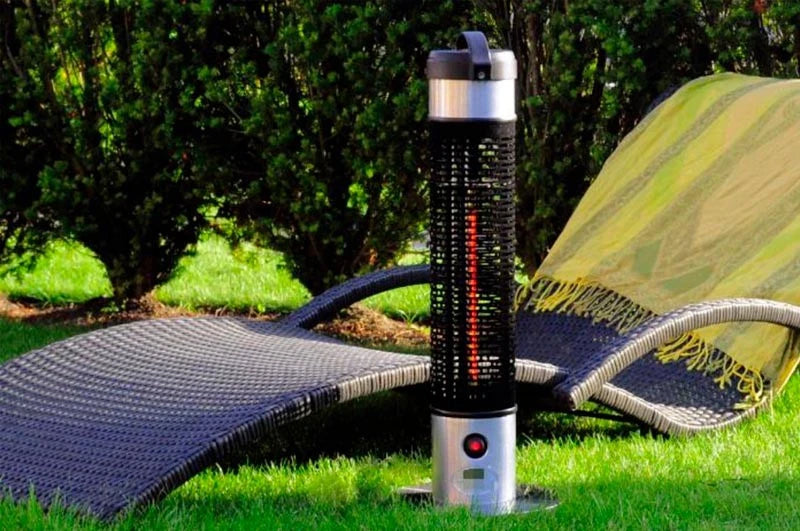 Patio Heater Under-table Model 1200 W Silver