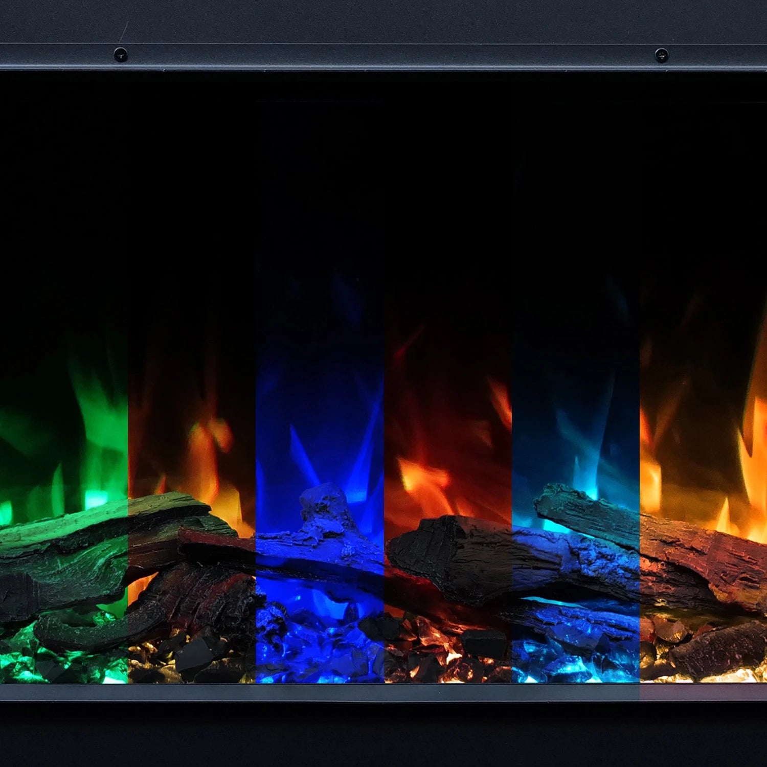 Solis 120 Recessed Electric Fireplace