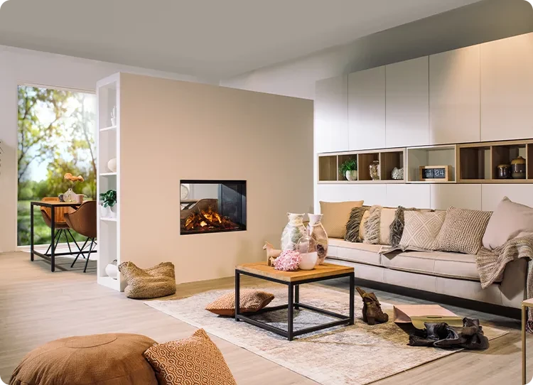 faber dimplex tunel fireplace
