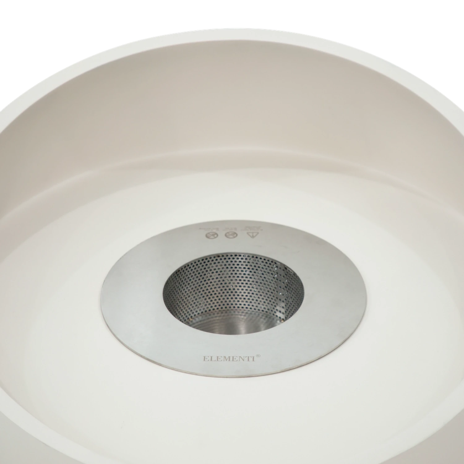 FIRENZE Bioethanol Fire Bowl – Cream White