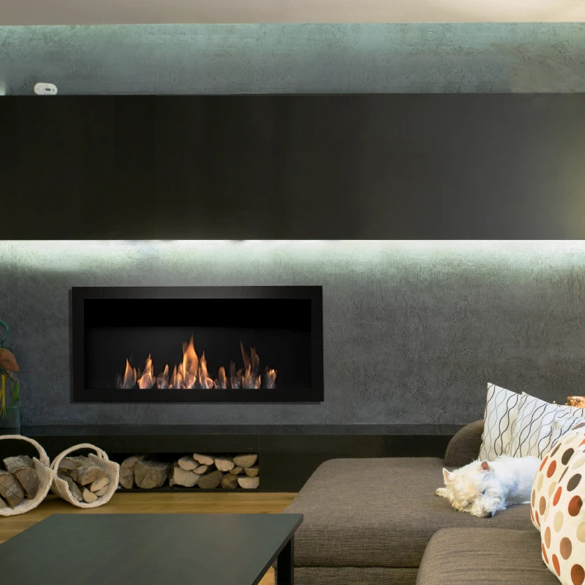 Icon Fires Slimline Firebox SFB1650 - Black