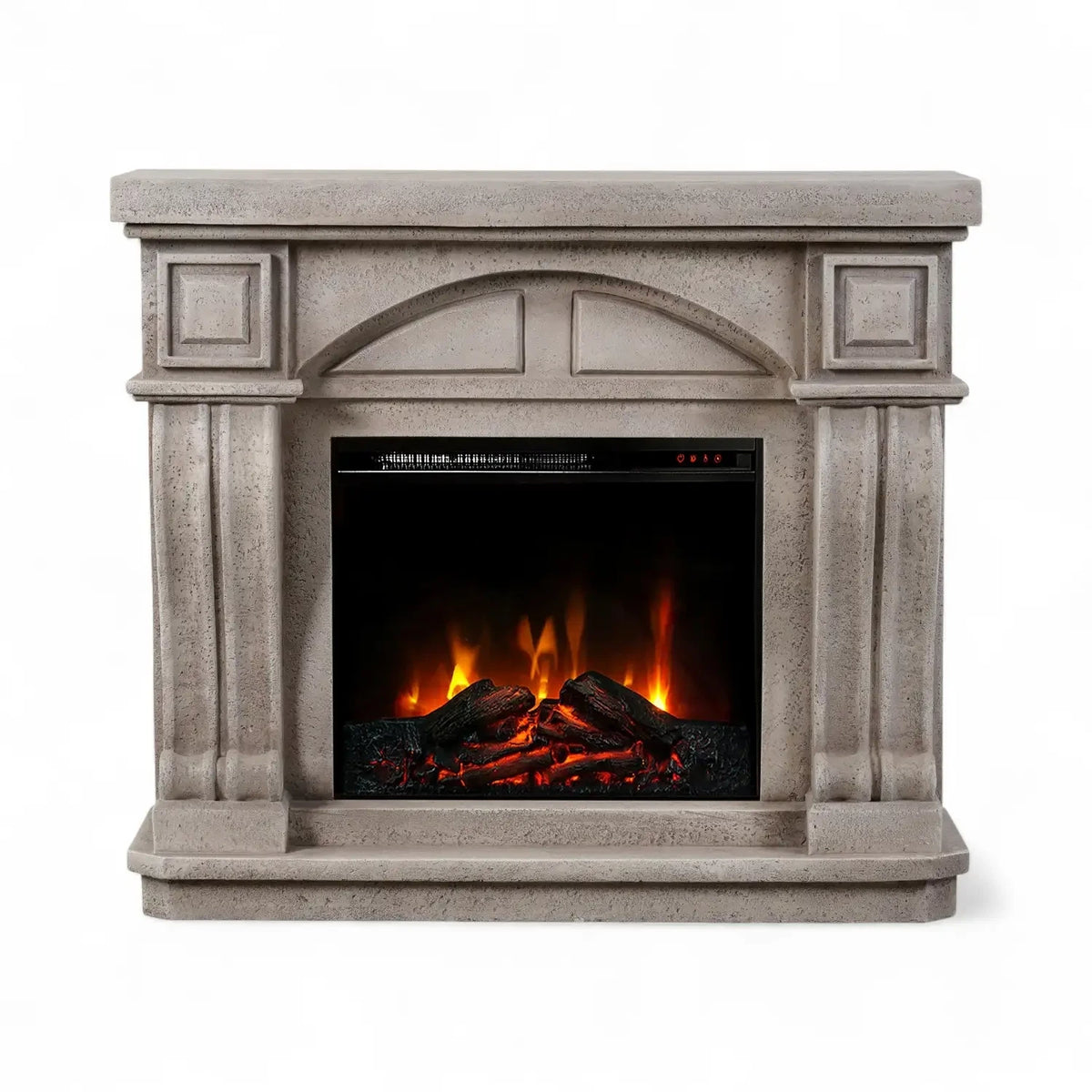 Logi - Electric Fireplace in Polystone