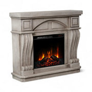 Logi - Electric Fireplace in Polystone