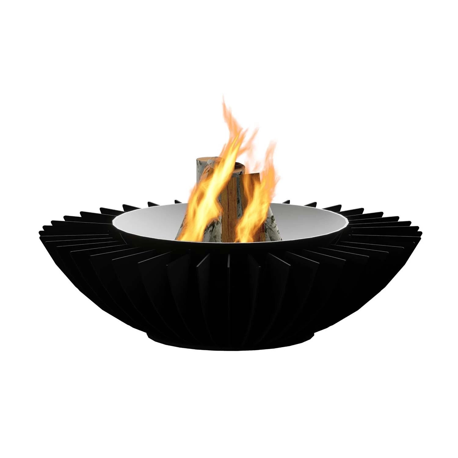 Cosmo Fire Pit - Black Metallic GlammFire