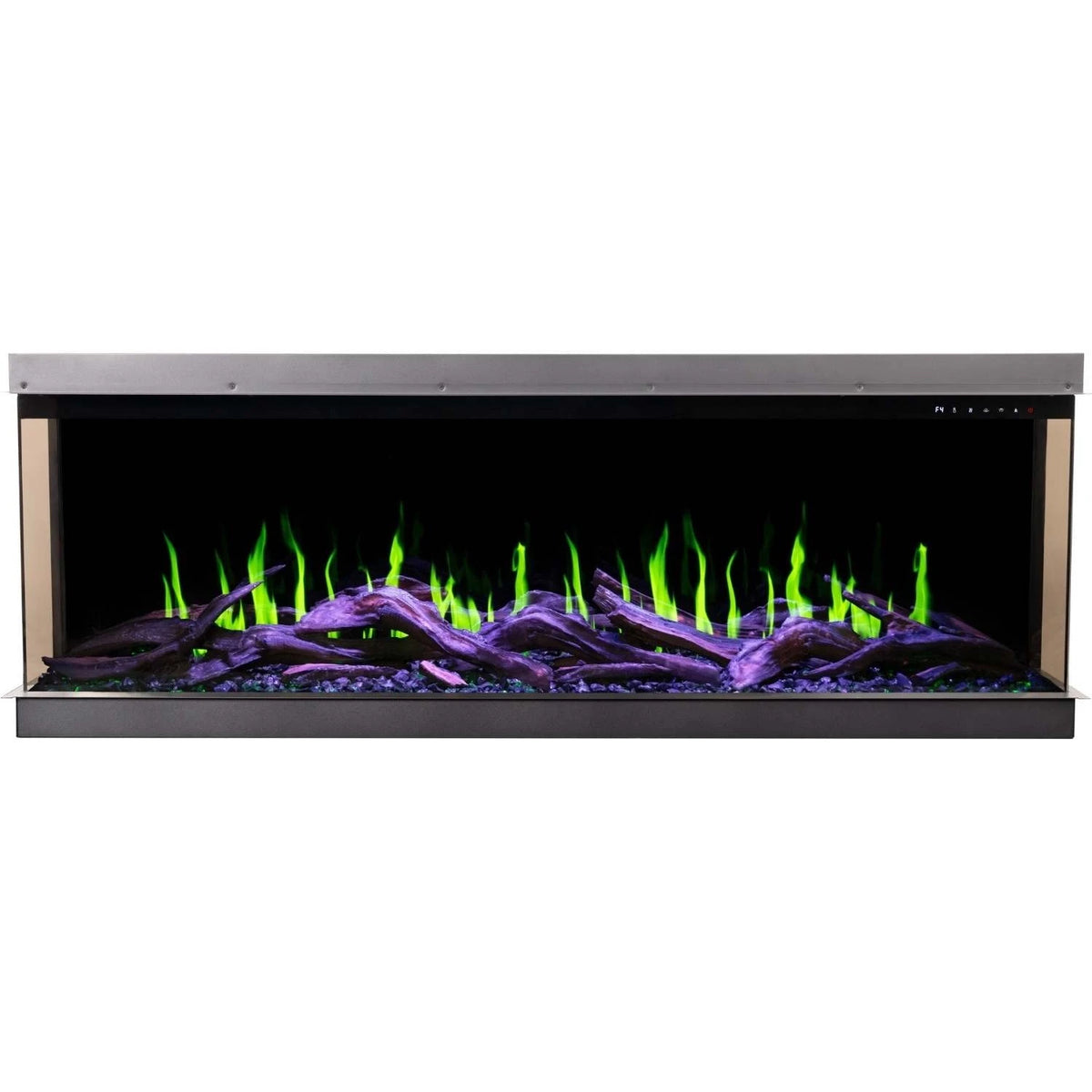 Aflamo Gold 193 cm Electric Fireplace