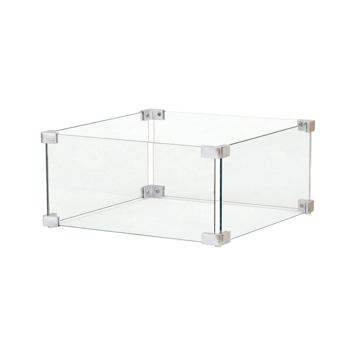 Happy Cocooning Glass Set Square Small tempered glass windscreen 40x40cm