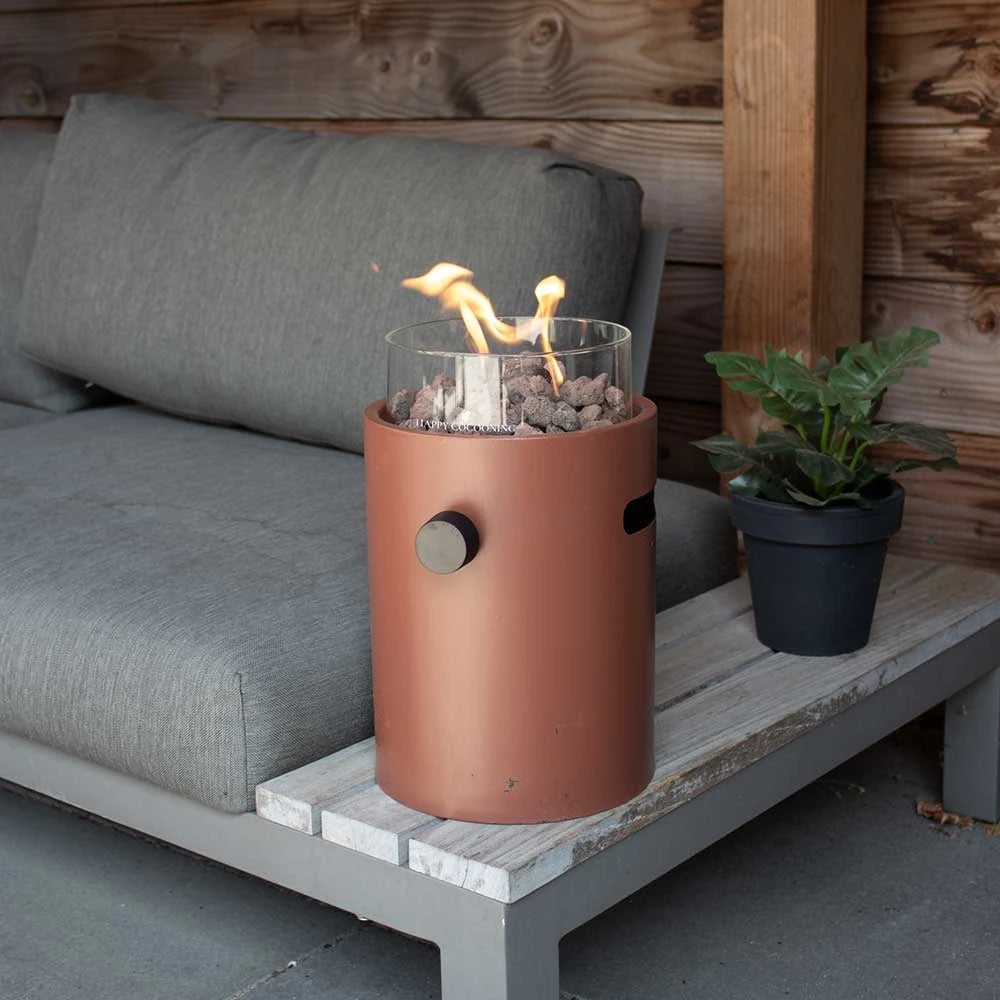 Lumi Coral Red – Tabletop Gas Fireplace
