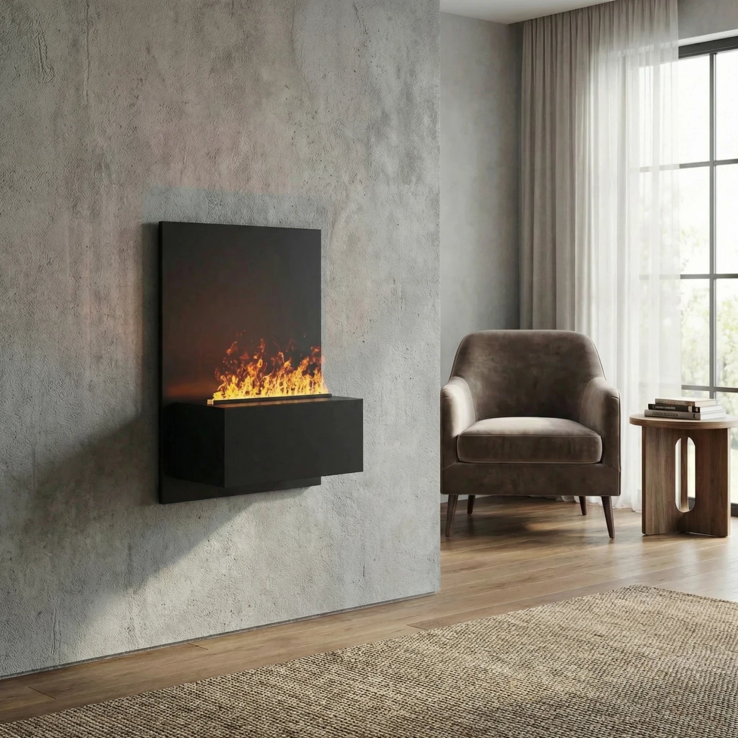 Brekke Wall-Mounted - Black - Base Frame