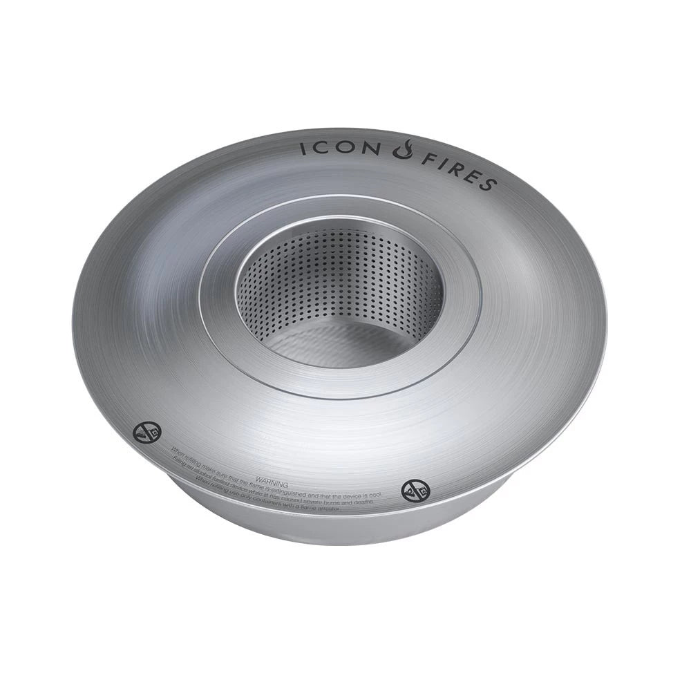 Icon Fires Round Bioethanol Burner